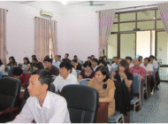 Cục Quản lý môi trường y tế tổ chức Huấn luyện an toàn lao động, vệ sinh lao động cho các bộ lãnh đạo, quản lý các đơn vị thuộc ngành y tế tỉnh Lạng Sơn, năm 2014