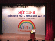 Bộ Y tế hưởng ứng Tuần lễ tiêm chủng thế giới năm 2016