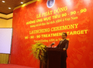 <b>Phát động hưởng ứng mục tiêu 90-90-90 của Liên hợp quốc Việt Nam cam kết chặn đại dịch AIDS vào năm 2030</b><br />Chiều ngày 25/10 tại Hà Nội,... Phát động hưởng ứng mục tiêu 90-90-90 của Liên hợp quốc Việt Nam cam kết chặn đại dịch AIDS vào năm 2030