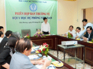 Phiên họp ban thường vụ Hội Y học dự phòng Việt Nam lần thứ Nhất năm 2016