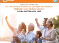 VAI TRÒ CỦA TIÊM PHÒNG CÚM CHO BỆNH NHÂN HÔ HẤP TRONG BỐI CẢNH ĐẠI DỊCH COVID-19