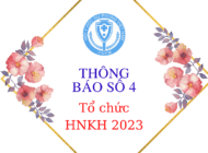 THÔNG BÁO SỐ 4 – HỘI NGHỊ KHOA HỌC TOÀN QUỐC 2023
