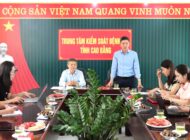 Trung tâm Kiểm soát bệnh tật Quảng Ninh học tập, chia sẻ kinh nghiệm phòng, chống tác hại của thuốc lá tại tỉnh Cao Bằng