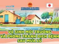 Tin ảnh – Vệ sinh môi trường và phòng tránh dịch bệnh sau mưa lũ