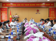 Bộ trưởng Bộ Y tế Đào Hồng Lan đồng chủ trì rà soát triển khai sự kiện Hưởng ứng Ngày Sức khỏe toàn dân Việt Nam 07/4