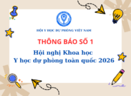 THÔNG BÁO SỐ 1 – HỘI NGHỊ KHOA HỌC