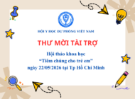 THƯ MỜI TÀI TRỢ HỘI THẢO KHOA HỌC 22/05/2026