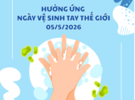 Hưởng ứng Ngày Vệ sinh tay Thế giới 05/5/2026